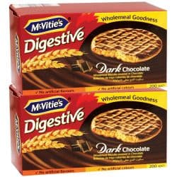 McVitie's Digestive Dark Chocolate Biscuits