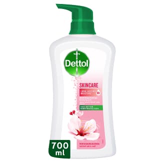 Dettol Skincare Shower Gel & Body Wash Rose & Sakura Blossom Scent
