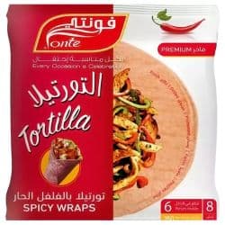 Fonte Spicy Tortilla Wraps