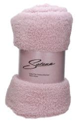 Selena Long Pile Fleece Blanket