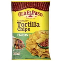 Old El Paso Fajitas Crunchy Tortilla Chips 185g