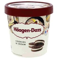 Haagen-Dazs Cookies & Cream Ice Cream