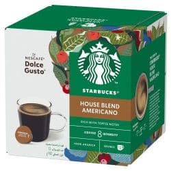 Starbucks Dolce Gusto Medium House Blend 12 Capsules