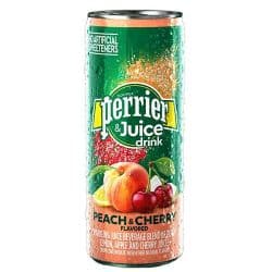 Perrier Juice Sparkling Peach & Cherry Water