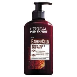 L'Oreal Men Expert Barber Club 3-In-1 Beard, Hair & Face Wash 
