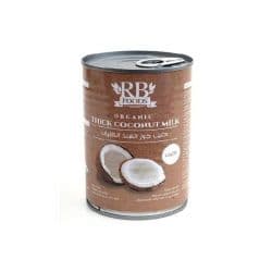 RB Foods Organic Thick Coconut Milk 400ml