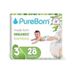 Pureborn Diaper Size 3 (5.5-8 Kg)