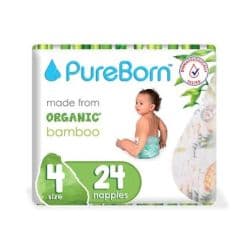 Pureborn Diaper Size 4 (7-12 Kg)