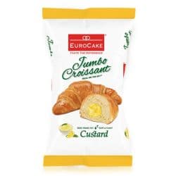 Euro Cake Jumbo Croissants Custard