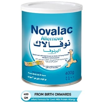 Novalac Allernova Extensively Hydrolyzed Infant Milk Formula, 0-3 Years