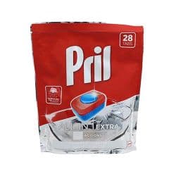 Pril All In 1 Automatic Dishwashing Tablets, 28Tabs