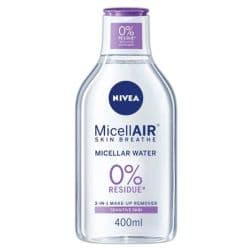 Nivea MicellAir Micellar Water All In One Make Up Remover 400ml