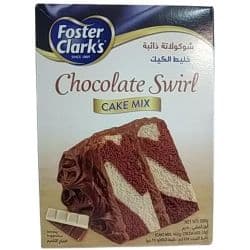 Foster Clark's Cake Mix Chocolate Swirl 500G