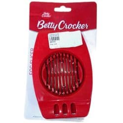 Betty Crocker Stainless Steel Cutter Egg Slicer