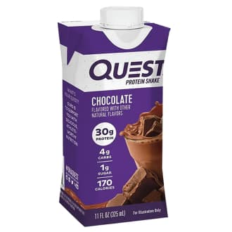 Quest Protein Shake Chocolate Flavor