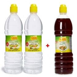 Yamama White Vinegar 1 Liter x 2 + Red Vinegar
