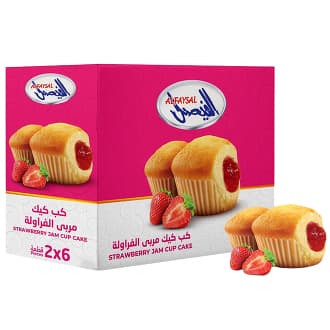 Al Faysal Strawberry Cup Cake