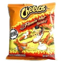 Cheetos Crunchy Flamin Hot Cheese Snacks