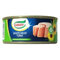 Goody White Meat Tuna In Sunflower Oil 160G