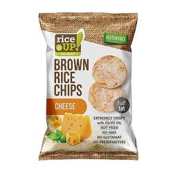 Rice Up Brown Chips With Cheese