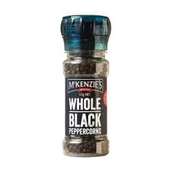 Mckenzies Whole Black Peppercorns