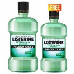 Listerine Teeth & Gum Defense Soft Mint Mouthwash