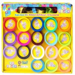 Do Dough Super Colors Kit-18 Colors + 12 Accessories