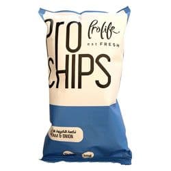 Cruncho Pro Life Sour Cream And Onion Flavor Chips