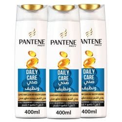 Pantene Pro-V Daily Care Shampoo 3x400ml