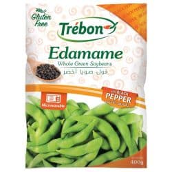 Trebon Edamame Whole Green Soybeans With Black Pepper