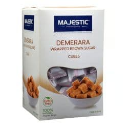 Majestic Demerara Wrapped Brown Sugar Cubes