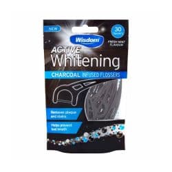 Wisdom Active Whitening Charcoal Floss