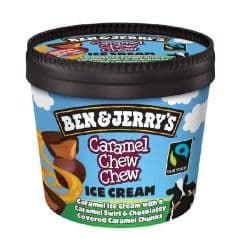 Ben & Jerrys Caramel Chew Chew Ice Cream