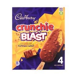 Cadbury Crunchie Blasts Ice Cream Sticks