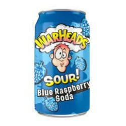 Warheads Sour Blue Raspberry Soda