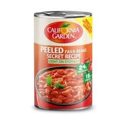 California Garden Fava Peeled Beans In A Secret Recipe