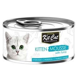 Kit Cat Kitten Mousse With Tuna Cat Food 80G