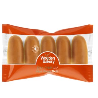 Wooden Bakery Hot Dog Roll Bread