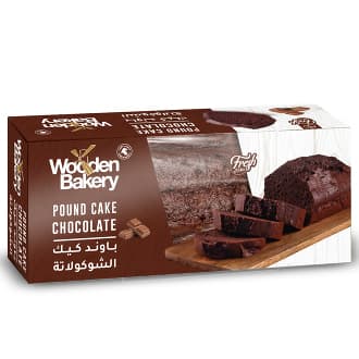 Wooden Bakery Pound Cake Chocolate