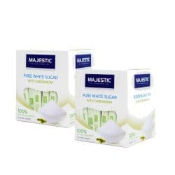 Majestic White Sugar With Cardamom Sticks