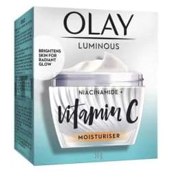 Olay Luminous Vitamin C Cream with 99% Pure Niacinamide 50g