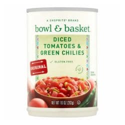 Bowl & Basket Original Diced Tomatoes & Green Chilies