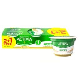 Activia Greek Dessert Cereal & Oats 2+1 Free