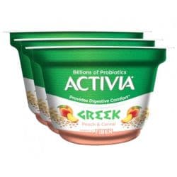 Activia Greek Dessert Peach & Cereal 2+1 Free