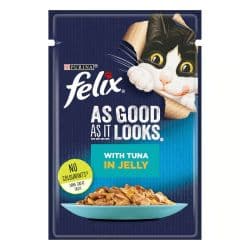 Felix Adult With Tuna in Jelly Cat Food 85G