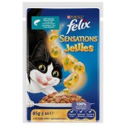 Felix Sensations Jellies Chicken and Spinach in Jelly Wet