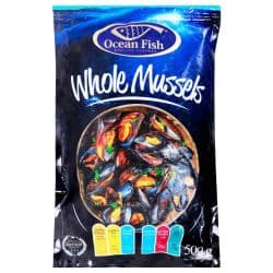 Ocean Fish Full Shell Cooked Mussels