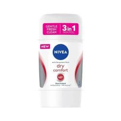 Nivea Dry Comfort 3 In 1 Antiperspirant Stick