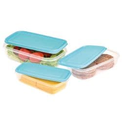 Soft & Lock Rectangular Food Saver Set of 8