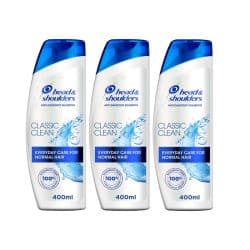 Head & Shoulders Classic Clean Anti-Dandruff Shampoo 2+1 Free